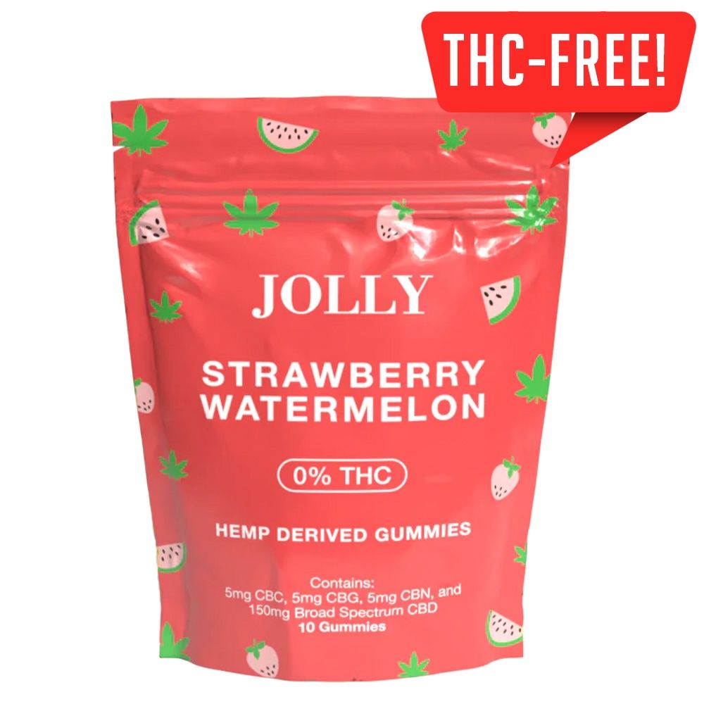 Jolly CBD Gummies 1650 MG Total, Flavor: Strawberry Watermelon