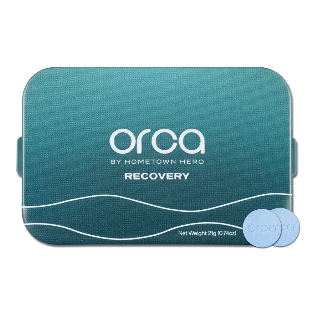 Hometown Hero Microdose Recovery Capsules 2mg THC and Magnesium