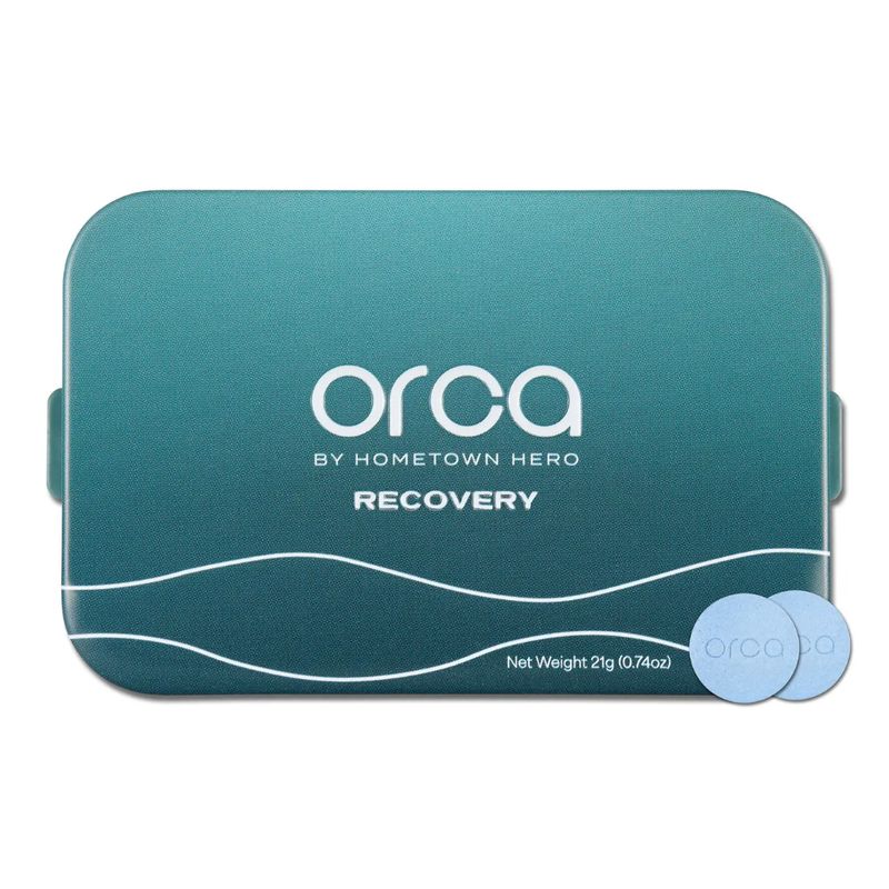 Hometown Hero Microdose Recovery Capsules 2mg THC and Magnesium