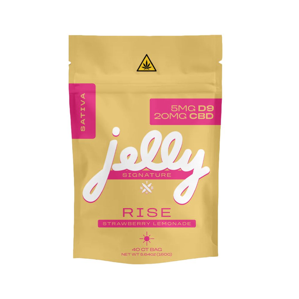 Jelly Rise Gummies 800mg CBD and 200mg THC