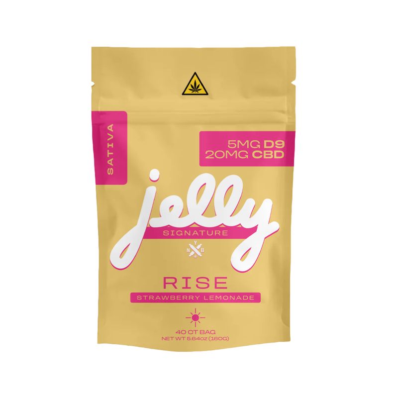 Jelly Rise Gummies 800mg CBD and 200mg THC