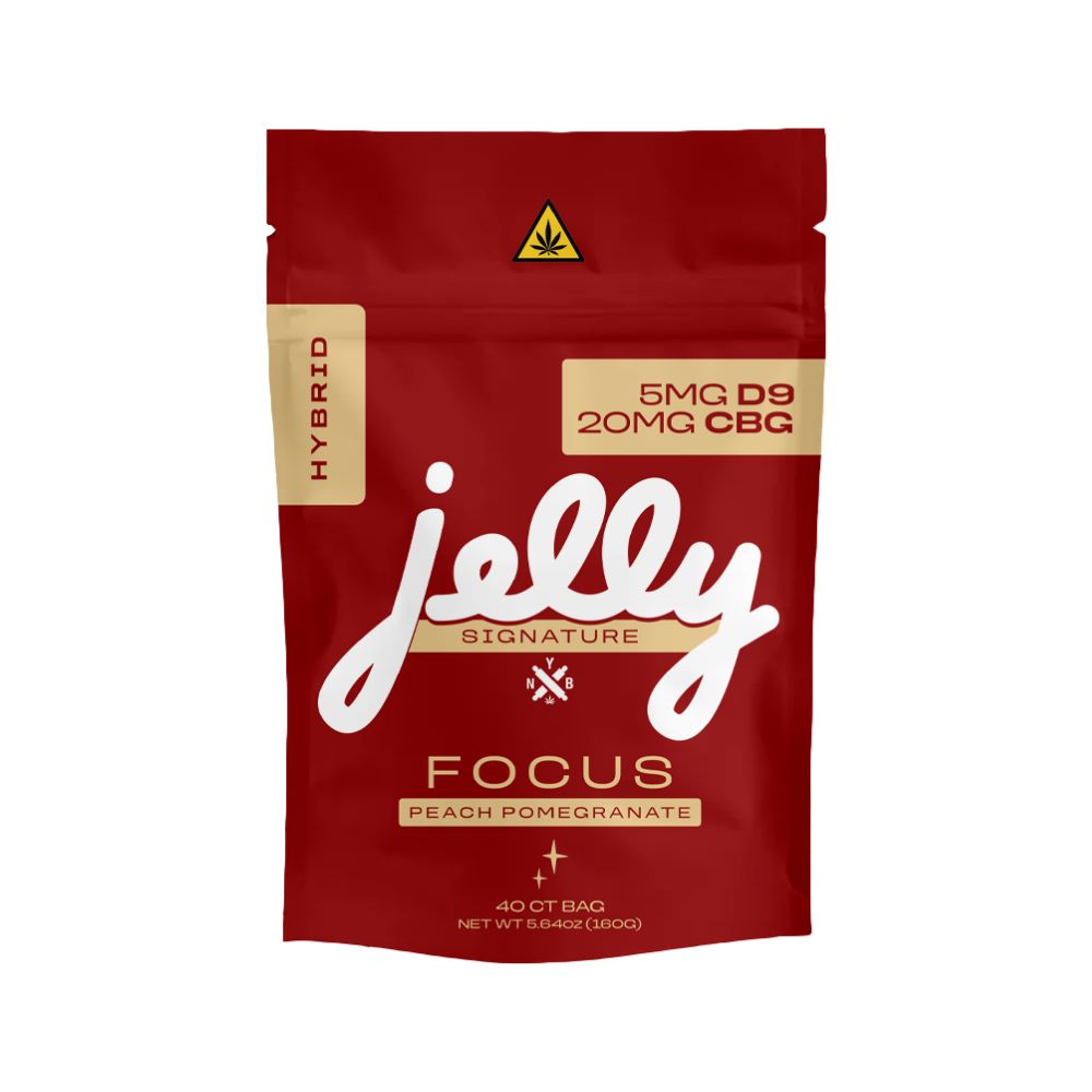Jelly Focus Gummies 800mg CBG and 200mg THC