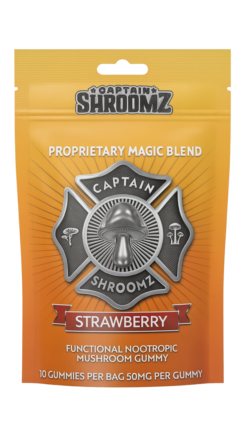 Captain Shroomz Magic Gummy Strawberry 3.5G