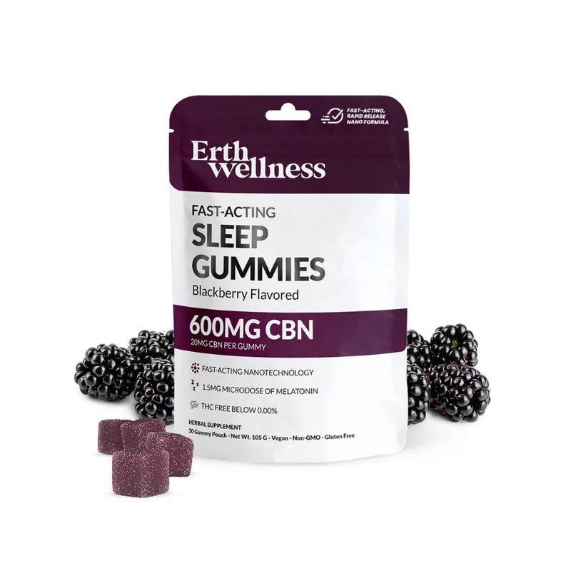 Erth Wellness Sleep Gummies 600mg CBN