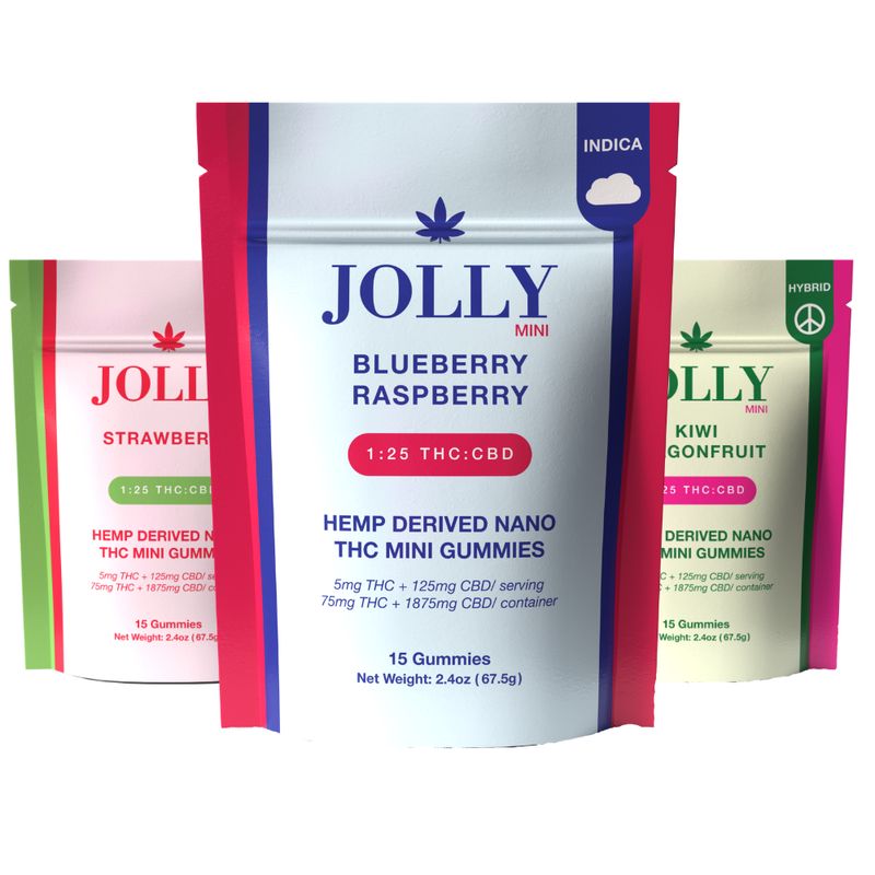 Jolly 1:25 THC:CBD Gummies 1950MG Total