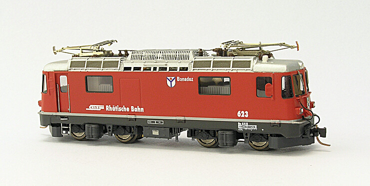 Rhätische Bahn Ge 4/4 II Lokomotive 615 bis 633 Bausatz. Rhätische Bahn Ge 4/4 II Lokomotive 615 bis 633 Bausatz.