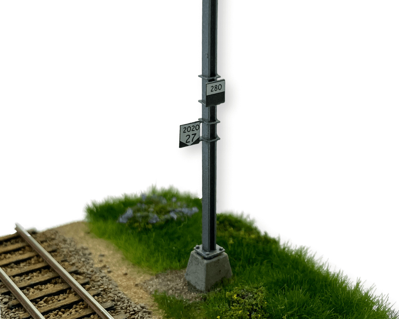 Signaltafeln (N-Track Finescale), 2x 3 Stück, Bausatz