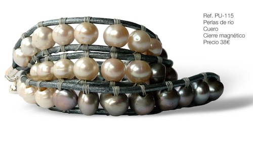 Pulsera, Perlas de río
