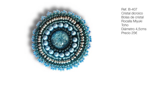 Broches, Cristal dicroico