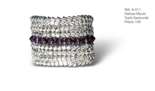 Anillo, Delicas Miyuki