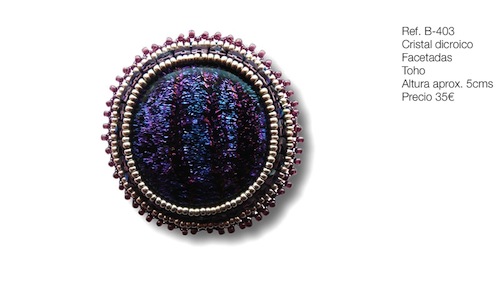 Broches, Cristal dicroico