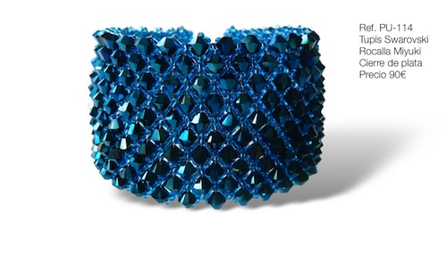 Pulsera, Tupís Swarovski