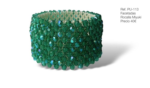 Pulsera, Facetadas