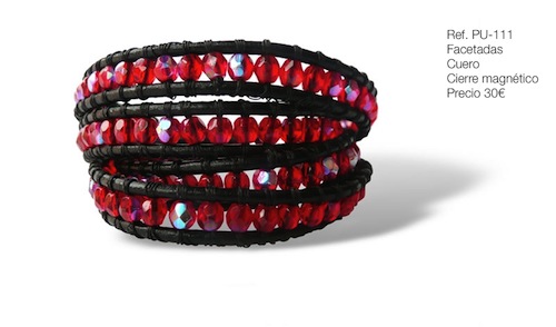 Pulsera, Facetadas
