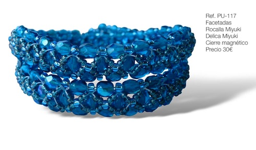 Pulsera, Facetadas
