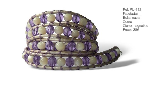 Pulsera, Facetadas