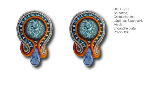 Pendientes, Soutache