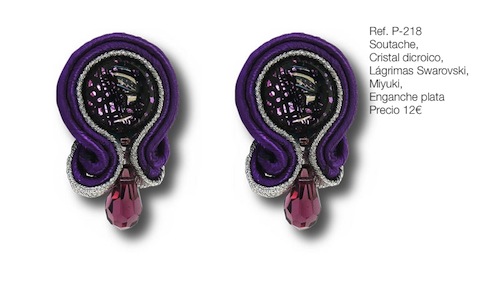 Pendientes, Soutache