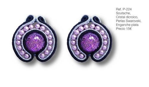 Pendientes, Soutache