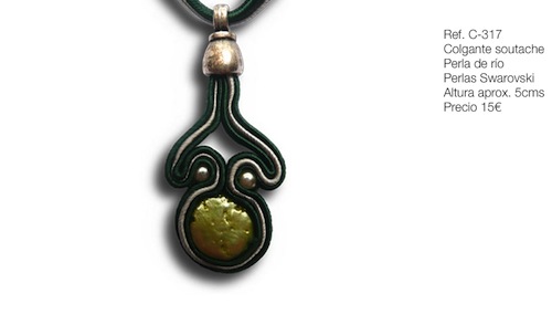 Colgantes, Soutache