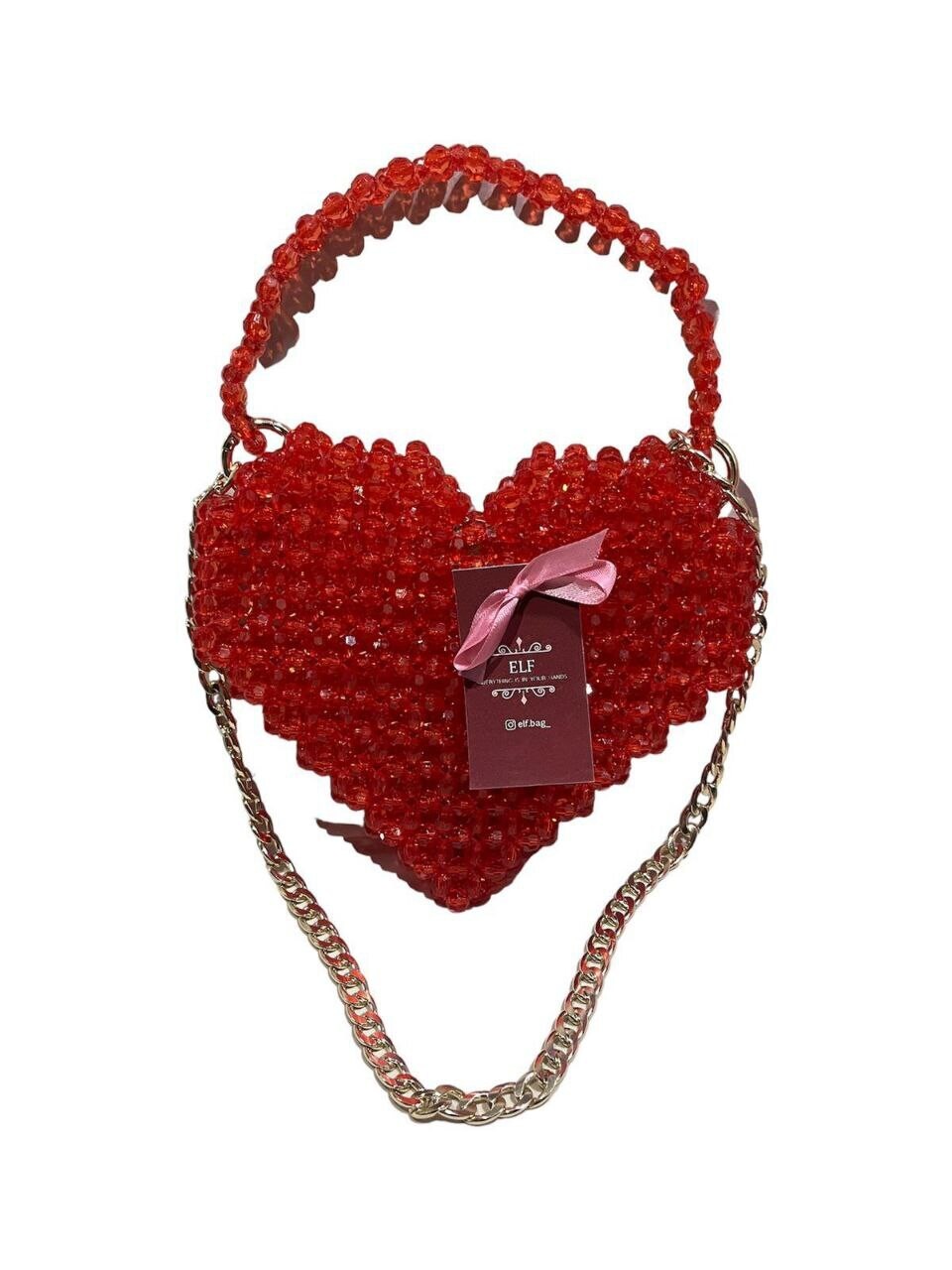 Heart-shaped bag