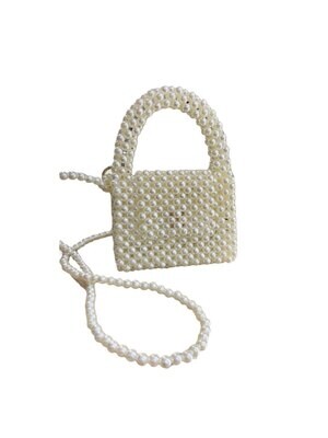 White diamond bag -(mini,medium,maxi)