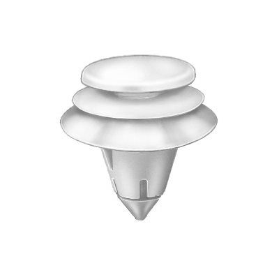 White Nylon Door Panel Retainer