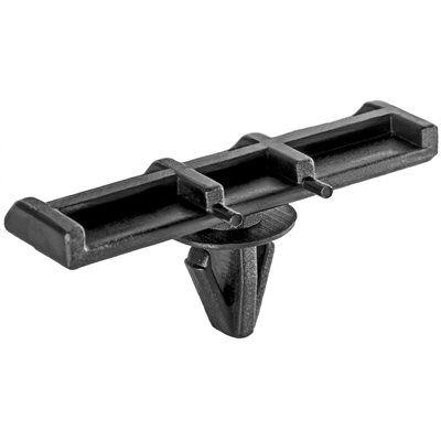 Black Nylon Moulding Clips