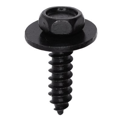Black Hex Trim Screw