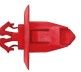 Red Fender Moulding Clips