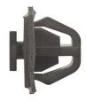 Black Nylon Moulding Clip