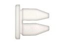 White Nylon Bumper Fender Nut