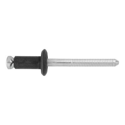 Black Aluminum Steel Outside Door Handle Rivet