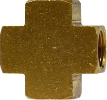 Cross Brass Pipe Fitting NPT