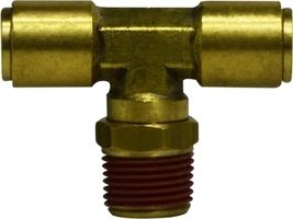 DOT Push Fitting- Swivel Male Branch Tee