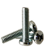 Phillips Pan Head Machine Screw 1/4&quot;