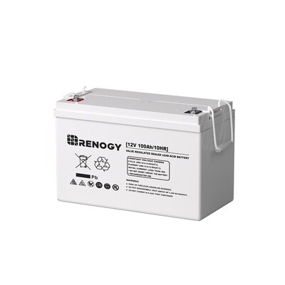 RNG-BATT-AGM12-100-CA -Deep Cycle AGM Battery 12 Volt 100Ah