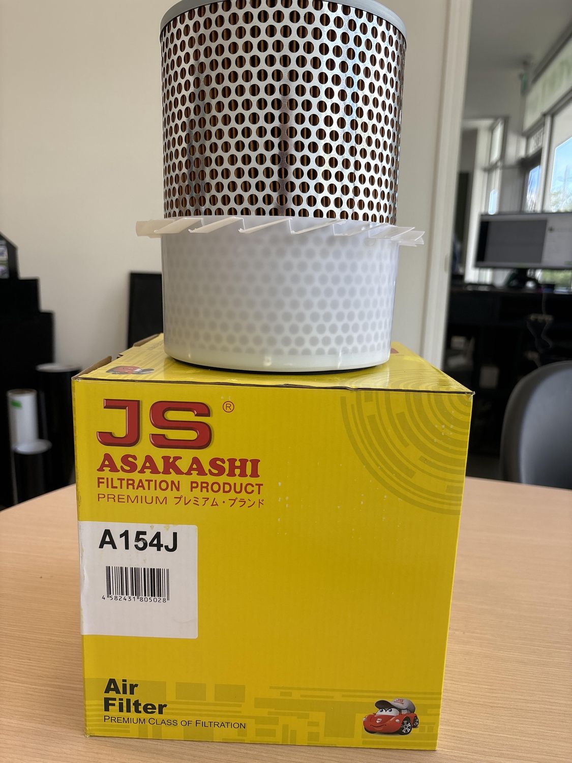 A154J AIR FILTER AIR FILTER TOYOTA HILUX 4 RUNNER DELTA STOUT DL DL-T 2L-T 5R 4ZC1 22R 3L