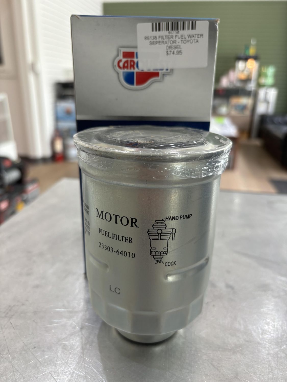 86138 FILTER FUEL WATER SEPERATOR -  TOYOTA DIESEL