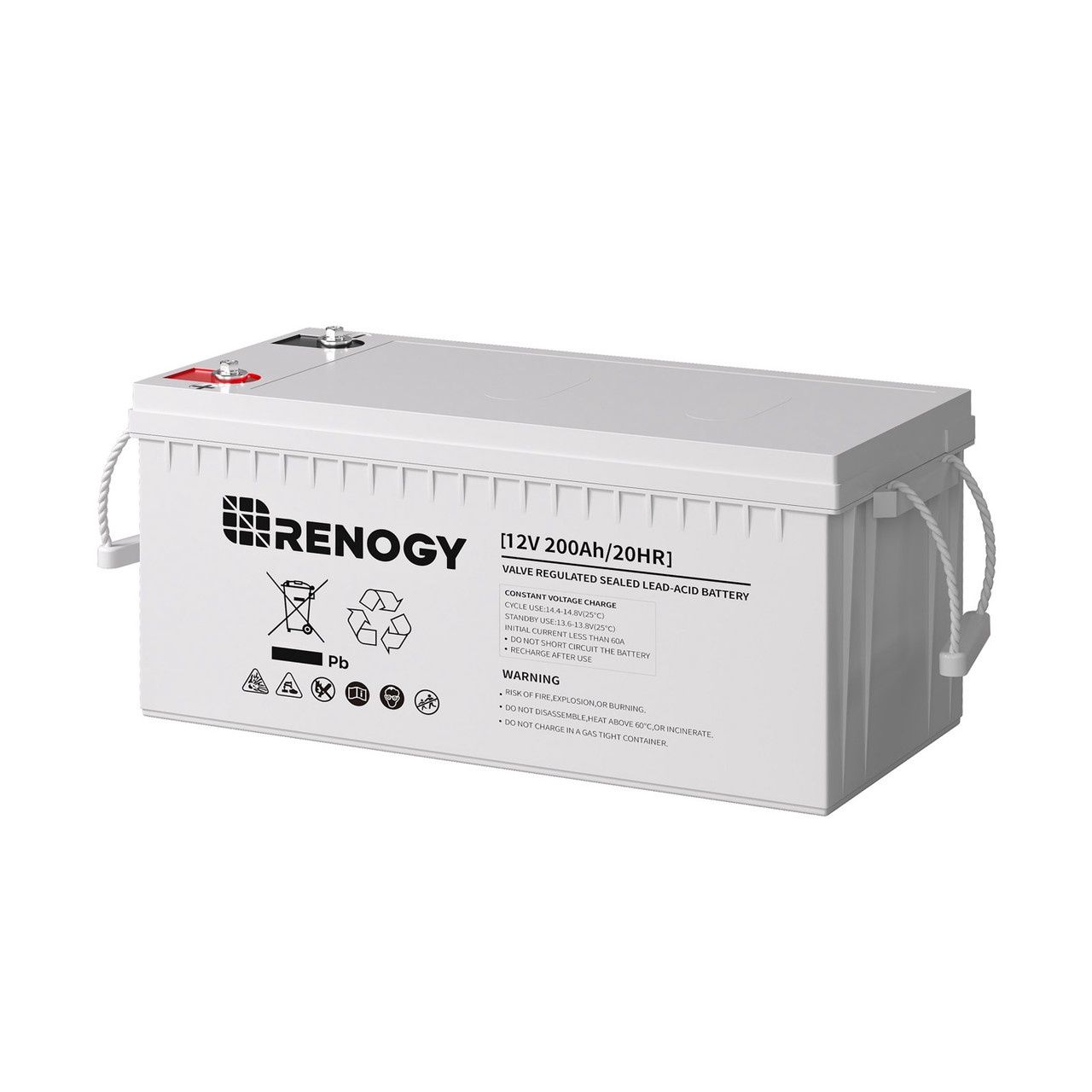 RENOGY DEEP CYCLE AGM BATTERY 12V 200AH
