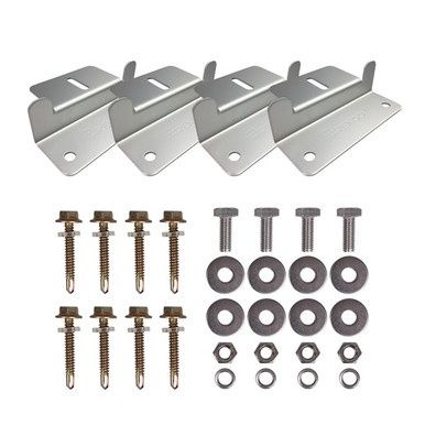 RNG-MTS-ZBx2-G1-CA Solar Panel Mounting Z Bracket