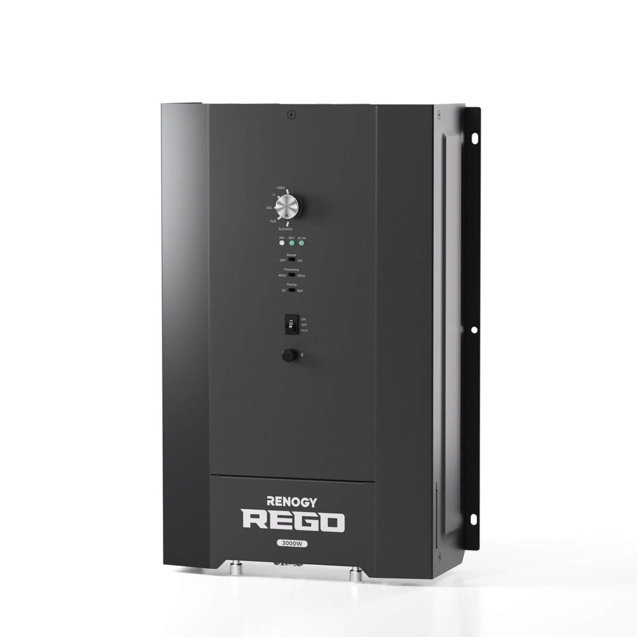 RIV1230RCH-SPS-CA REGO 3000W 12V Pure Sine Wave HF Inverter Charger