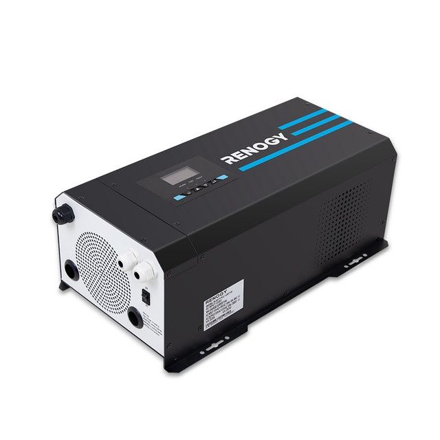 R-INVT-PCL1-20111S-G3-CA 2000W 12V Pure Sine Wave Inverter Charger w/ LCD Display