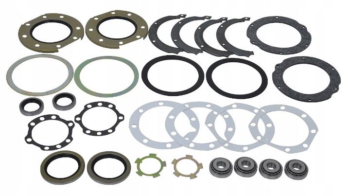 04434-60030, Gasket Kit, Front Axle Overhaul, Wiper Seal Gasket Kit 70 Series