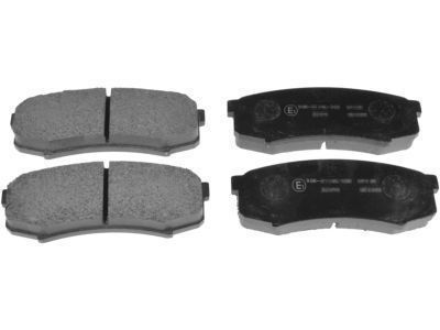 04492-60020, PAD KIT, DISC BRAKE, LARGE REAR, 80 Series
