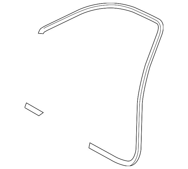8P4 831 721 B 6V9 Surround Weather-Strip