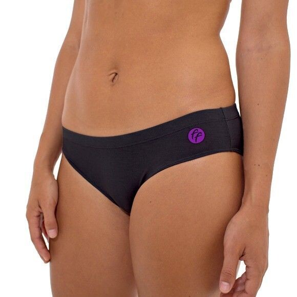 Free Fly W&#39;s Bamboo Bikini Briefs, Color: Black, Size: XS
