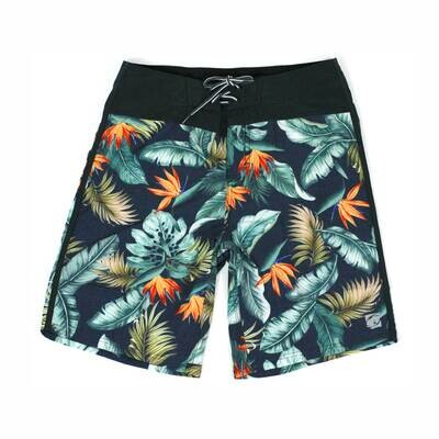 IslandHaze M's Blue Hawaii Swimtrunks, Size: S