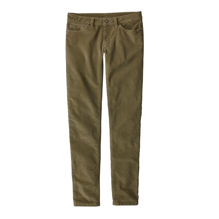 W&#39;s Fitted Corduroy Pants, Color: Sage Khaki (SKA), Size: 26