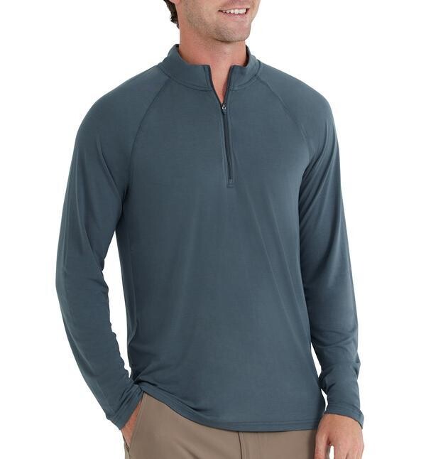 Free Fly M's Bamboo Flex Quarter Zip